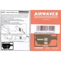 Etched Brass Folding/bending Tool. Simple Idea Yet Effective. Made In Nickel Silver. Enables Small Parts To Be Multi Folded With