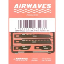 4 Saws In 10 Thou Stainless Steel. 2 X 7 Cm Long With 29 TPC & 13 TPC. 2 3.5cm Long With 29 TPC & 20 TPC. Use Free Hand Or Fits