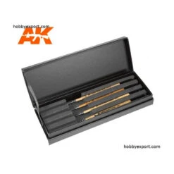 AK Interactive DELUXE WOODEN BOX SIBERIAN KOLINSKY