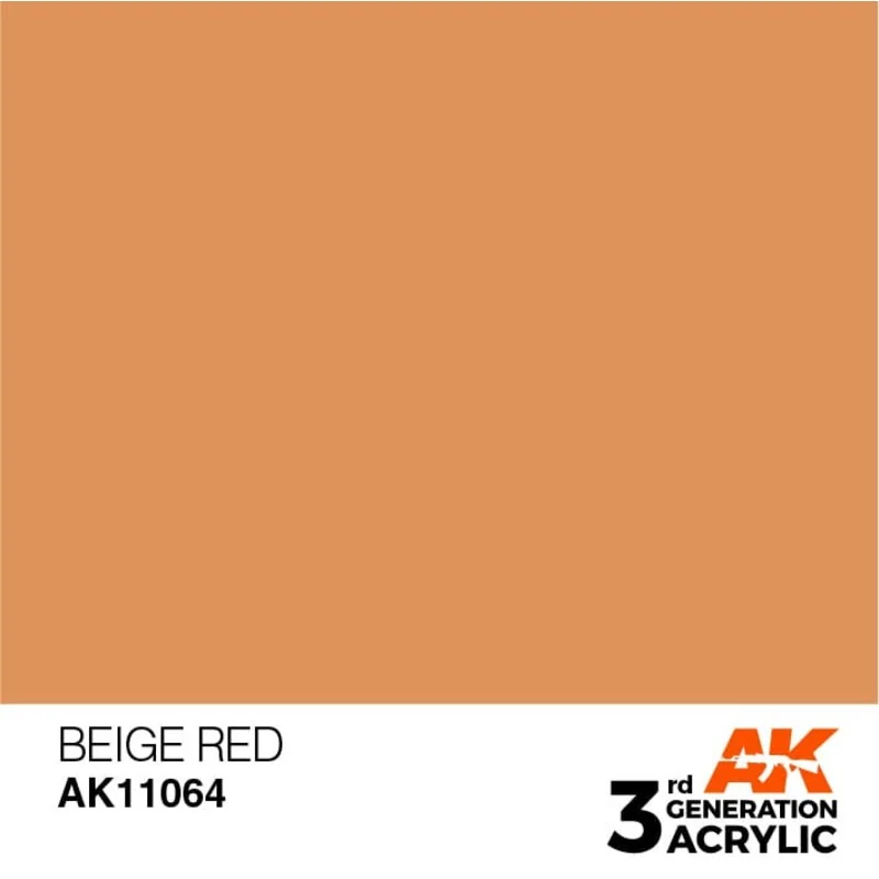 AK Interactive BEIGE ROOD - STANDAARD 1 AK Interactive BEIGE ROOD - STANDAARD