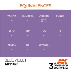 AK Interactive BLAUW VIOLET - STANDAARD -Tamiya Modelwinkel ak interactive ak11070 blauw violet standaard 1 2