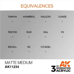 AK Interactive MAT GEMIDDELD - HULP 5 AK Interactive MAT GEMIDDELD - HULP -Tamiya Modelwinkel ak interactive ak11234 mat gemiddeld hulp 1 2