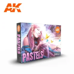AK Interactive GEPLAATSTE PASTELS KLEUREN