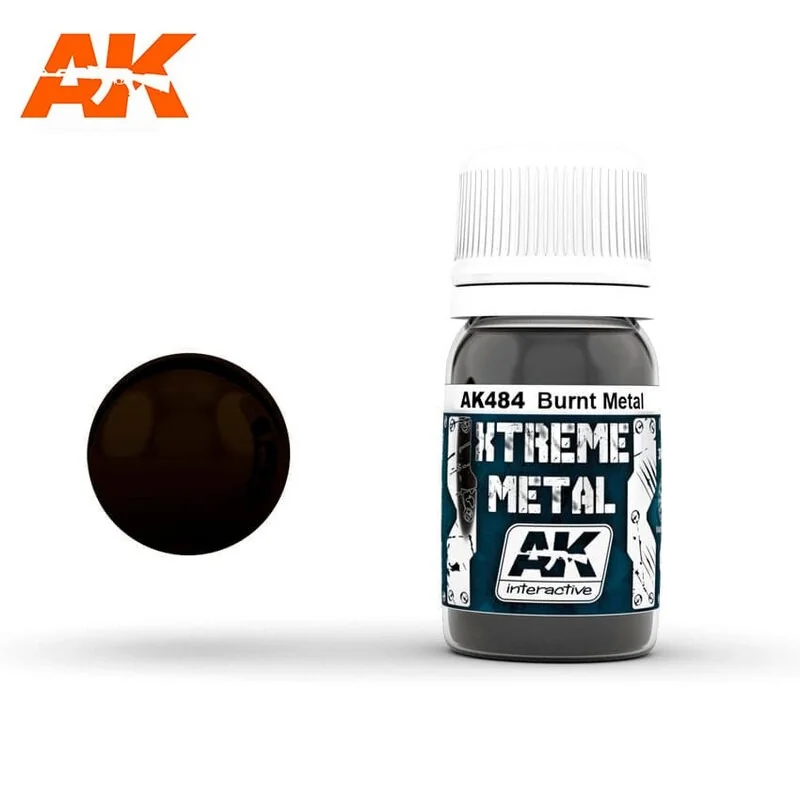 AK Interactive XTREME METAAL GEBRAND METAAL 30ml 1 AK Interactive XTREME METAAL GEBRAND METAAL 30ml