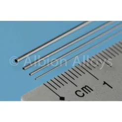 Albion Alloys 1mm X 0.3mm X 305mm Aluminium Tube (4 Pieces)