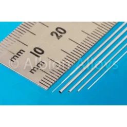 Albion Alloys Slide Fit Tube Selection Pack 0.4mm Aluminium Tube 0.6mm Aluminium Tube 0.8mm Aluminium Tube 1.0mm Aluminium Tube (1 Piece Of Ea