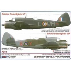Bristol Beaufighter Mk.IF X7583 (WM-E + WM-T), With AI. Mk.IV Radar, Crew W/O Ladislav Bobek - F/Sgt Bohuslav Kovaří