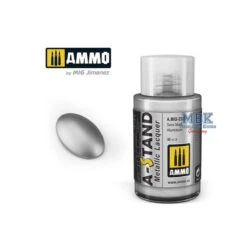 A-STAND Semi Matt Aluminium - 30ml Enamel Paint