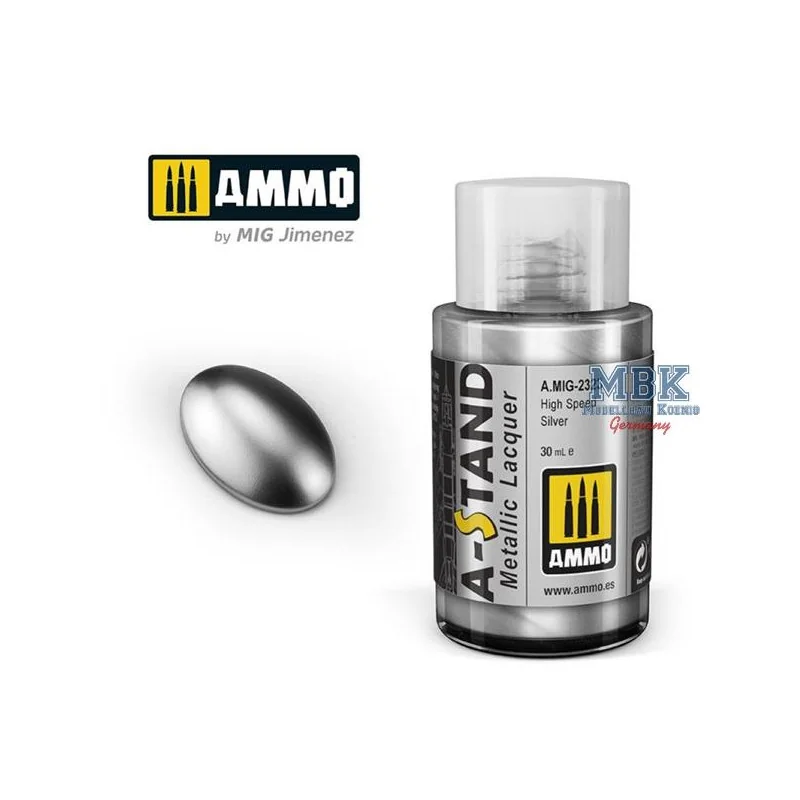 A-STAND High Speed Silver - 30ml Enamel Paint Air 1 A-STAND High Speed Silver - 30ml Enamel Paint Air