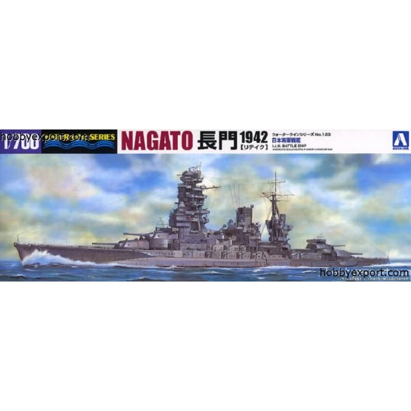 Aoshima IJN SLAGSCHIP NAGATO 1942 HERHALEN 1 Aoshima IJN SLAGSCHIP NAGATO 1942 HERHALEN