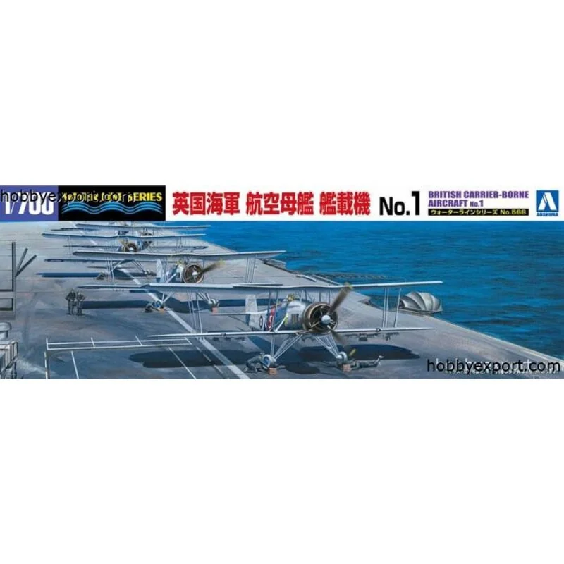 Aoshima BRITISH CARRIER BORNE VLIEGTUIGEN NO.1 1 Aoshima BRITISH CARRIER BORNE VLIEGTUIGEN NO.1