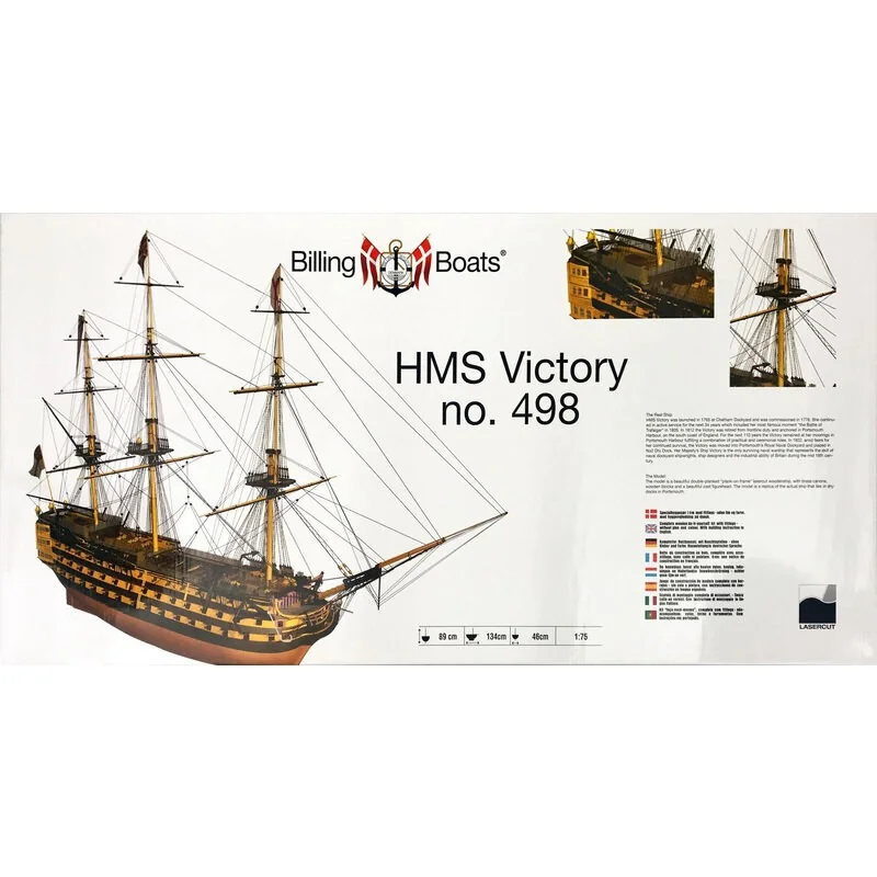 HMS VICTORY 134cm 2 HMS VICTORY 134cm - Afbeelding 2