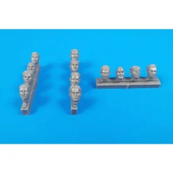 Universal Pilot Heads - Zonder Hoofdbedekking (12 Stuks) De Set Bestaat Uit 12 Stuks Van Verschillende Koppen Zonder Hoofd Bedek