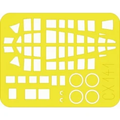 Eduard Mitsubishi Ki-46 II Dinah (toebehoren Voor Modelbouwsets Van Hasegawa) (made From Yellow Kabuki Tape Produced In Japan)