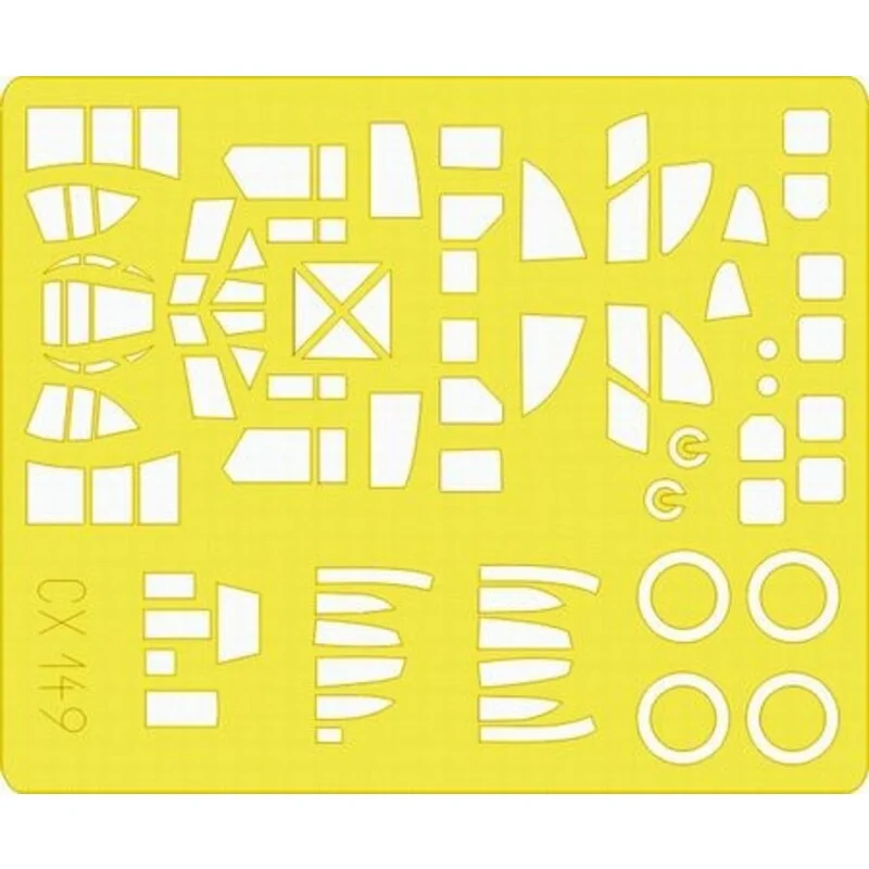 Eduard Fiat Br-20 (toebehoren Voor Modelbouwsets Van Italeri) (made From Yellow Kabuki Tape Produced In Japan) 1 Eduard Fiat Br-20 (toebehoren Voor Modelbouwsets Van Italeri) (made From Yellow Kabuki Tape Produced In Japan)