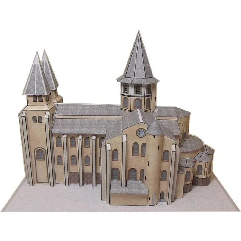 Model Abbey Sainte Foy Conques (12) 1 Model Abbey Sainte Foy Conques (12)