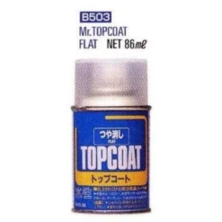 B503 Mr.Top Coat Flat Spray