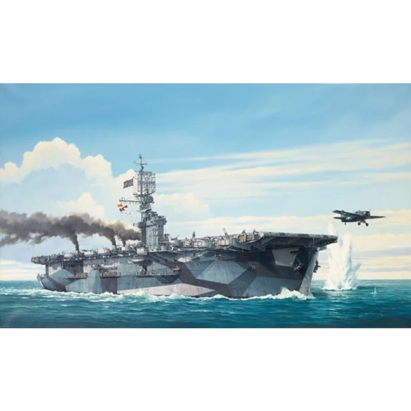 Hasegawa US Navy Escort Carrier USS Gambier Bay (CVE-73). Wildcat X 6 Avenger X 3 Are Included In The Ki 5 Hasegawa US Navy Escort Carrier USS Gambier Bay (CVE-73). Wildcat X 6 Avenger X 3 Are Included In The Ki - Afbeelding 5