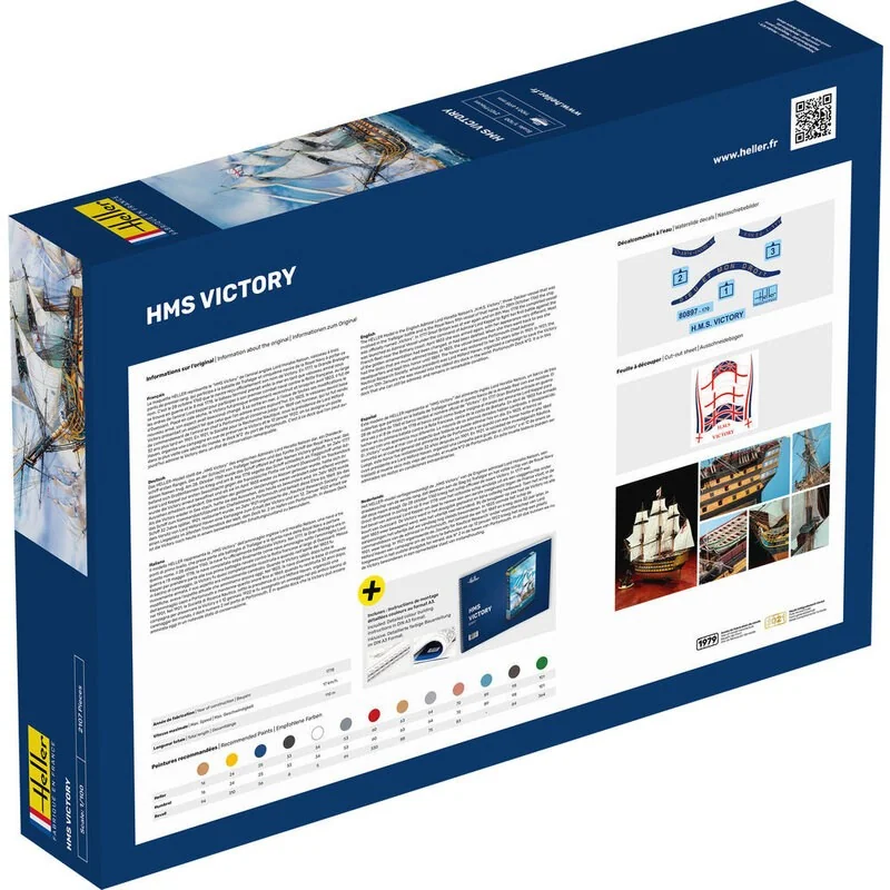 Heller 1:100 HMS Victory 11 Heller 1:100 HMS Victory - Afbeelding 11
