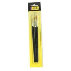 Heller Blister 4 Brushes N.3/0-3-6-10