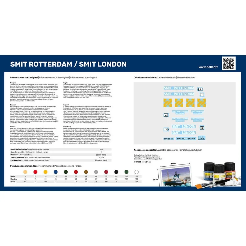 Heller Rotterdam London 1:200 5 Heller Rotterdam London 1:200 - Afbeelding 5