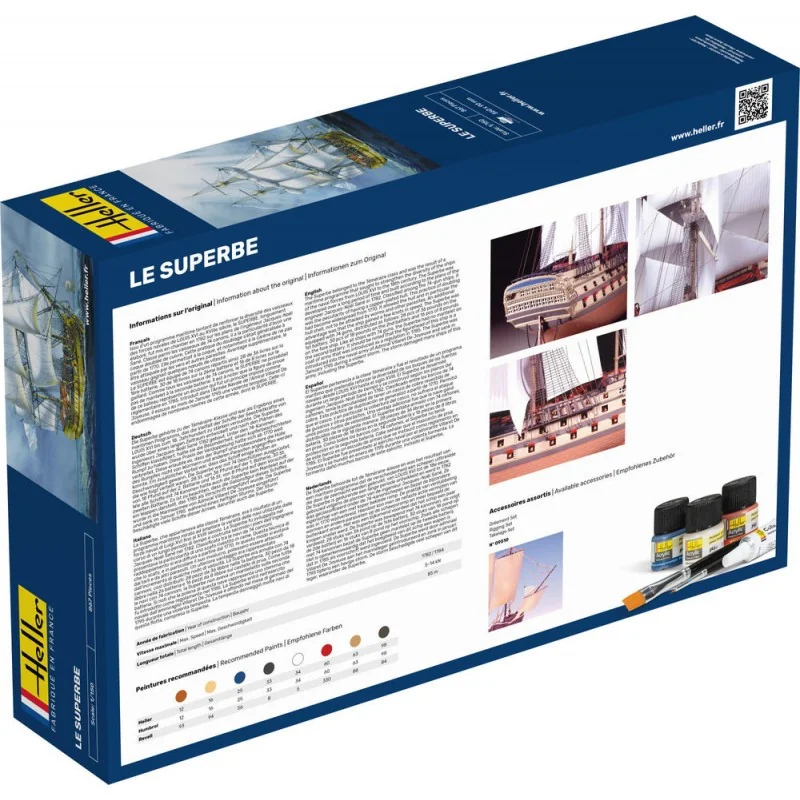 Heller Le Superbe 1:150 6 Heller Le Superbe 1:150 - Afbeelding 6