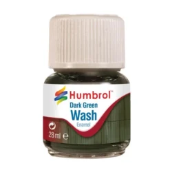 Humbrol Wash 28ml Enamel Dark Green