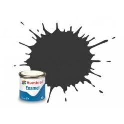 HUMBROL: No 21 Black Gloss; Enamel Paint 14 Ml