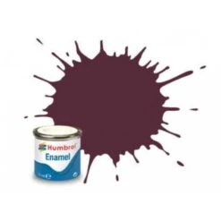 HUMBROL: No 73 Wine Matt; Enamel Paint 14 Ml