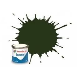 HUMBROL: No.88 Deck Green Matt ; Enamel Paint 14 Ml