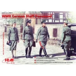 ICM WWII German Staff Personnel (4 Figures)
