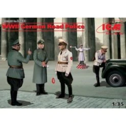 ICM WWII German Road Police4 Figures