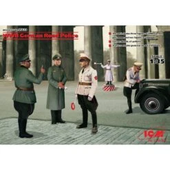 ICM WWII German Road Police4 Figures -Tamiya Modelwinkel icm icm35633 wwii german road police4 figures 3