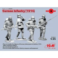 ICM German Infantry 1914 (Figures 4 X)