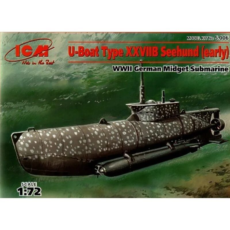 ICM U-Boat Type XXVIIB ′Zeehund′ (Early) (submarines) 1 ICM U-Boat Type XXVIIB ′Zeehund′ (Early) (submarines)