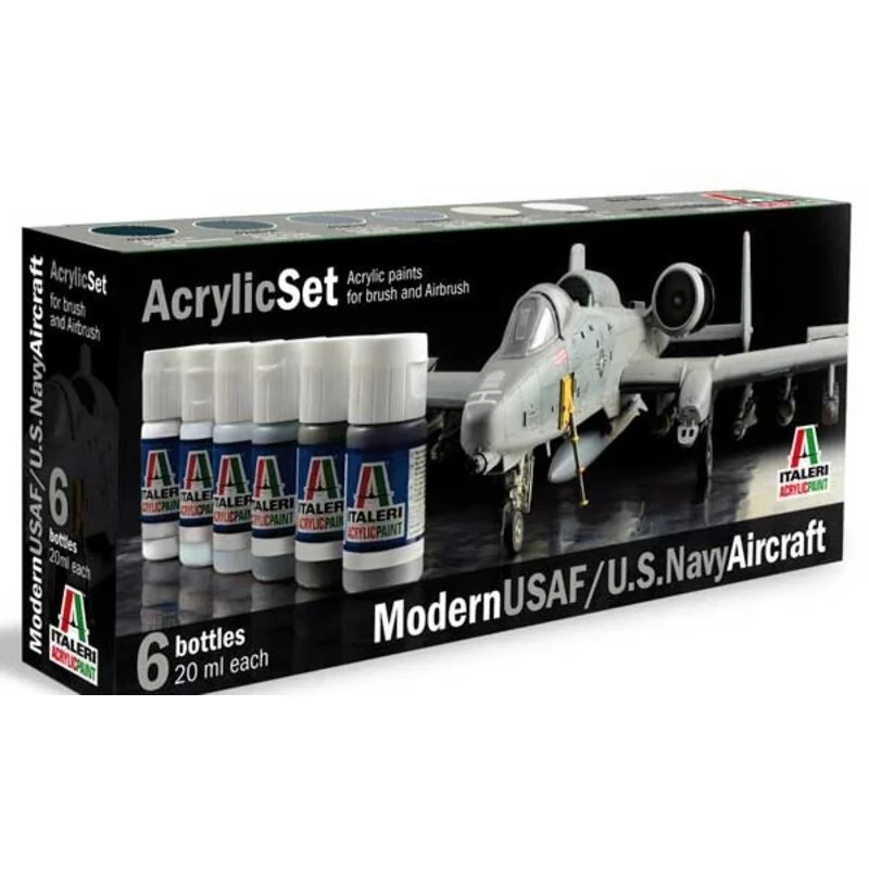 Italeri US Modern Aircraft Painting Set 1 Italeri US Modern Aircraft Painting Set