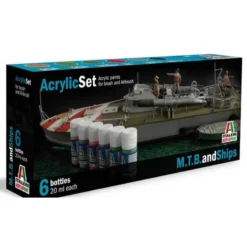 Italeri Warships Painting Set