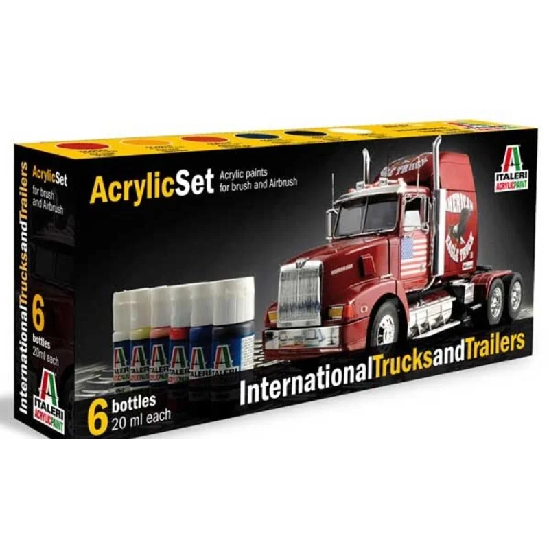 Italeri Trucks Painting Set 1 Italeri Trucks Painting Set