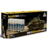 Italeri WWII Allied Tanks Painting Set