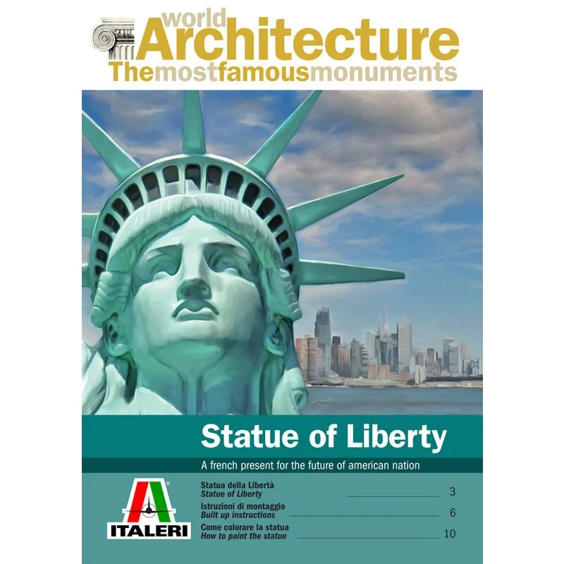 Italeri Statue Of Liberty 8 Italeri Statue Of Liberty - Afbeelding 8