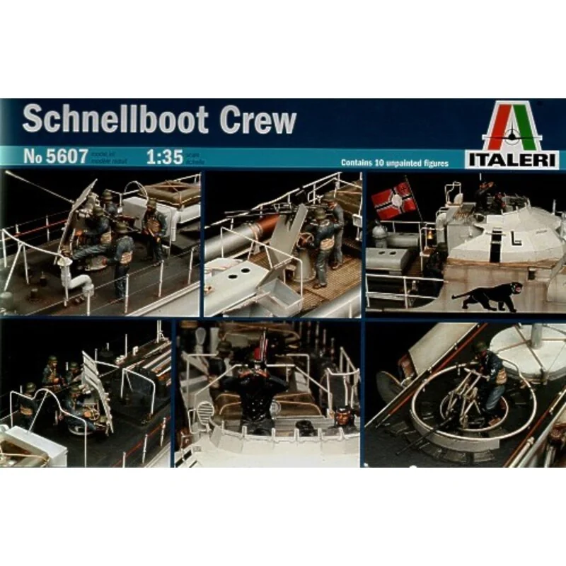 Italeri S-100 Schnellboot Crew 1 Italeri S-100 Schnellboot Crew
