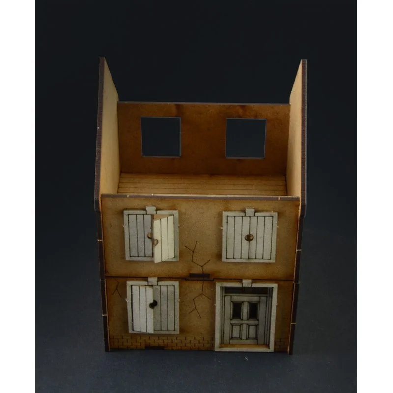 Italeri WWII Battleset Rommel Offensive 1940.The Doos Bevat: 1x MDF Huis 1x MDF Shop 42x British Infantry 50x German Infantry 2x Matilda 16 Italeri WWII Battleset Rommel Offensive 1940.The Doos Bevat: 1x MDF Huis 1x MDF Shop 42x British Infantry 50x German Infantry 2x Matilda - Afbeelding 16