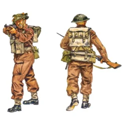 Italeri WWII Battleset Rommel Offensive 1940.The Doos Bevat: 1x MDF Huis 1x MDF Shop 42x British Infantry 50x German Infantry 2x Matilda 24 Italeri WWII Battleset Rommel Offensive 1940.The Doos Bevat: 1x MDF Huis 1x MDF Shop 42x British Infantry 50x German Infantry 2x Matilda -Tamiya Modelwinkel italeri it6118 wwii battleset rommel offensive 1940 the doos bevat 1x 4