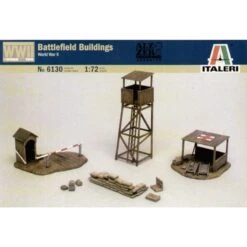 Italeri Battlefield Buildings -Tamiya Modelwinkel italeri it6130 battlefield buildings 5