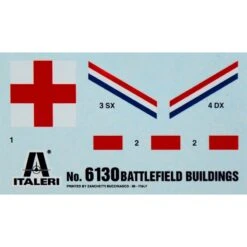 Italeri Battlefield Buildings -Tamiya Modelwinkel italeri it6130 battlefield buildings 6