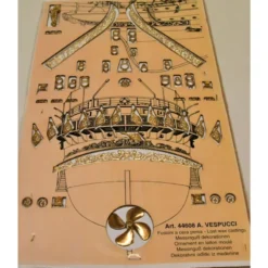 AMERIGO VESPUCCI 34 AMERIGO VESPUCCI -Tamiya Modelwinkel mantua s068741 amerigo vespucci 1 14