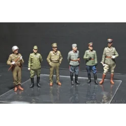 The Generals Of WWII -Tamiya Modelwinkel master box mb35108 the generals of wwii 3