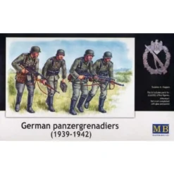 4 German Panzergrenadiers 1942 - 1945