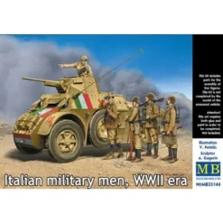 Italiaanse Miltary Men WWII Era