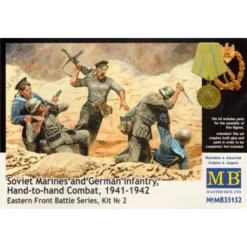 Soviet And German Infantry Marines , Hand- To-hand Combat , 1941